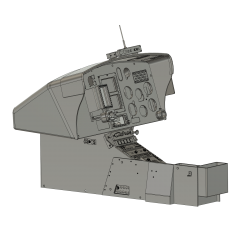 Cockpit AS 350 (Bausatz)