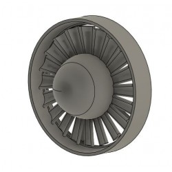 turbine fan dummy, Airwolf