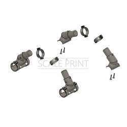 skid connectors BO 105, for skid boots