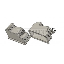 Connection boxes for weapon supports, NH 90