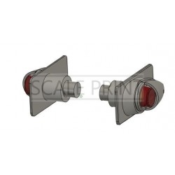 podests for position lights, EC 135 (excl. LED'S)
