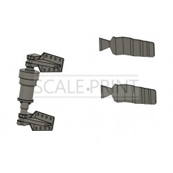 Hinges for tail beam NH90 (dummy)